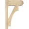Ekena Millwork Westlake Craftsman Rough Sawn Outlooker, Douglas Fir, 6"W x 14"D x 22"H OUT06X14X22WTL04RDF - alternate 2